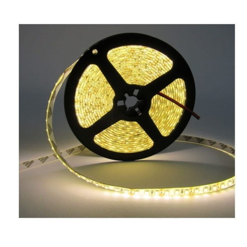 Taśma LED 600SMD2835 biała ciepła IP63 WODOODPORNA - 5m.