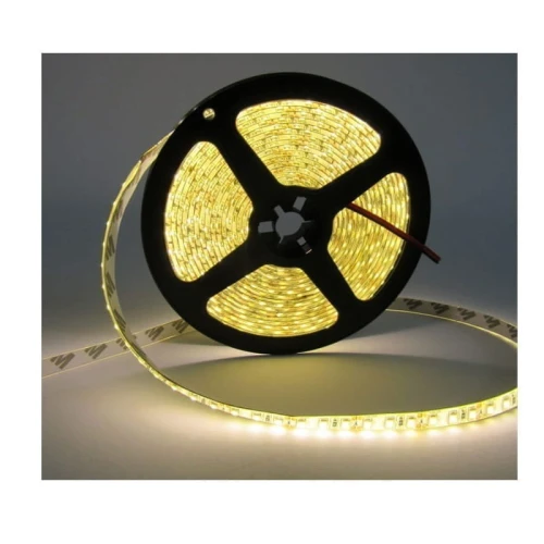Taśma LED 600SMD2835 biała ciepła IP63 WODOODPORNA - 5m.