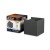 Kinkiet zewnętrzny LED 2x3W 4000K IP54 LEDOM szary CUBE