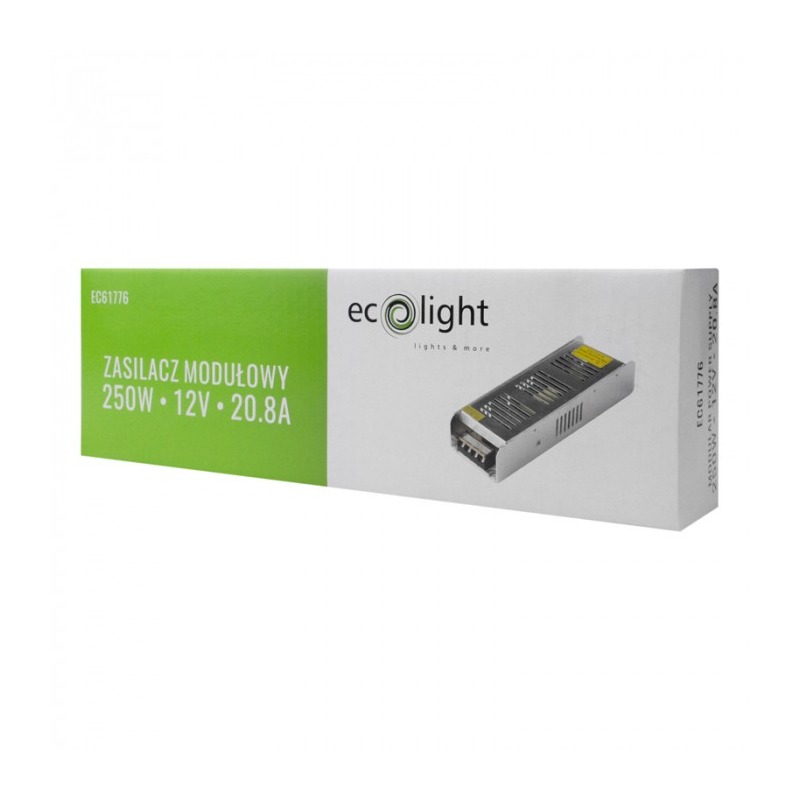 Zasilacz LED modułowy slim 250W 12V IP20