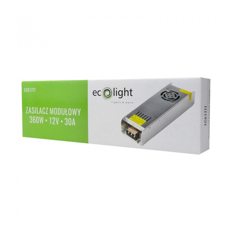 Zasilacz LED modułowy slim 360W 12V IP20