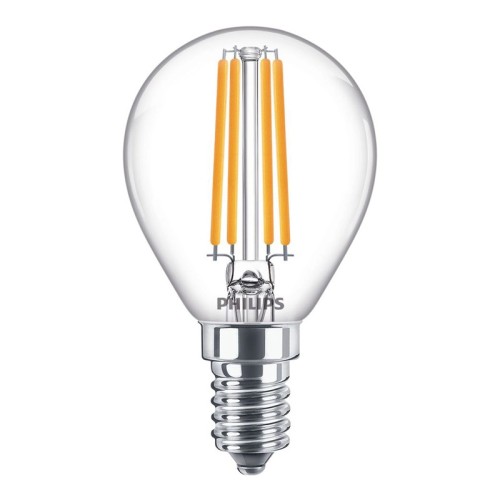 Żarówka LED kulka E14 6,5W Filament ciepła biała