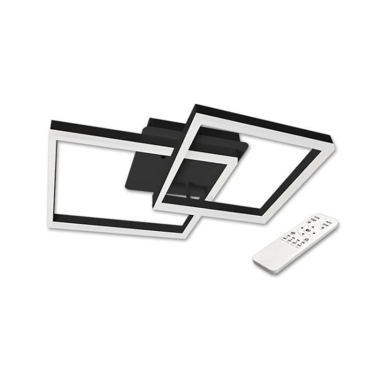 Żyrandol, lampa LED Galaxis Herkules 70W 230V 3000K-6500K czarny + pilot