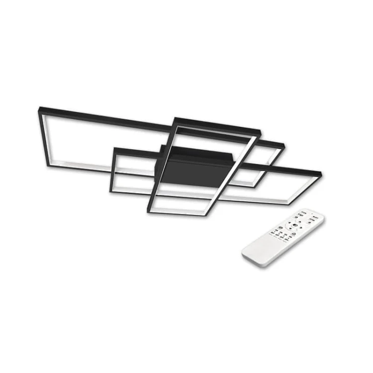 Żyrandol, lampa LED Galaxis Hydra 126W 230V 3000K-6500K czarny + pilot
