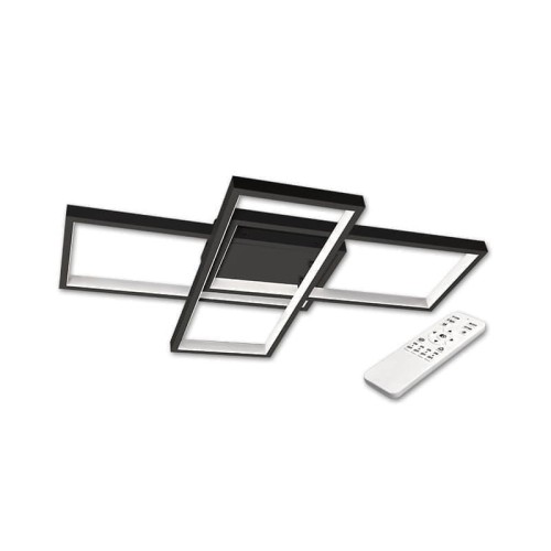 Żyrandol, lampa LED Galaxis Orion 72W 230V 3000K-6500K czarny + pilot