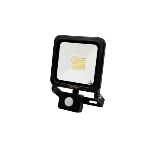 Naświetlacz LED LEDline PHOTON 30W - 6000K czarny z czujnikiem ruchu