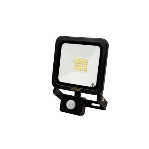 Naświetlacz LED LEDline PHOTON 30W - 6000K czarny z czujnikiem ruchu
