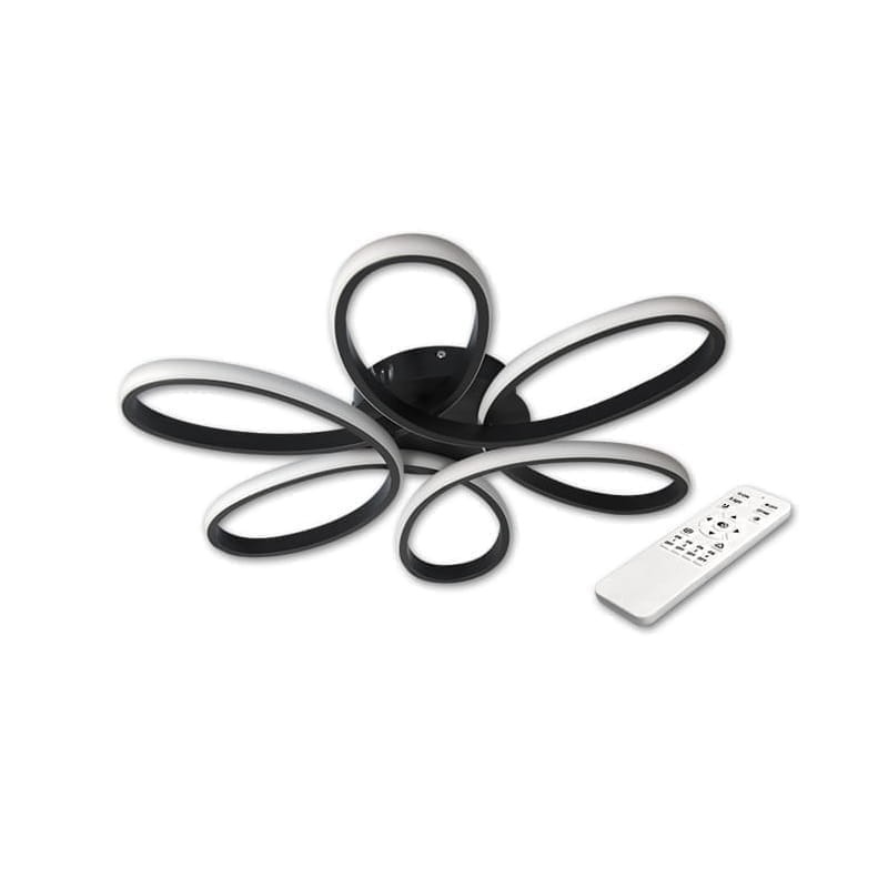 Żyrandol, lampa LED Galaxis Virgo 77W 230V 3000K-6500K czarny + pilot