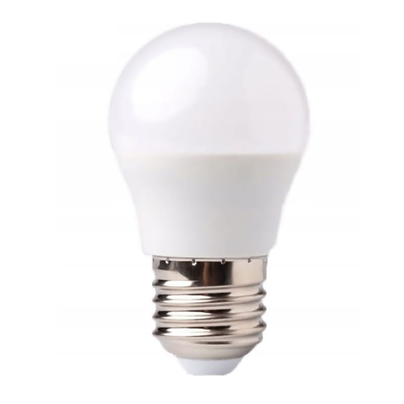 Żarówka LED E27 5W G45 kulka biała zimna