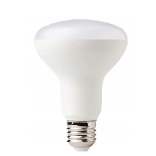 Żarówka LED E27 12W R80 biała zimna