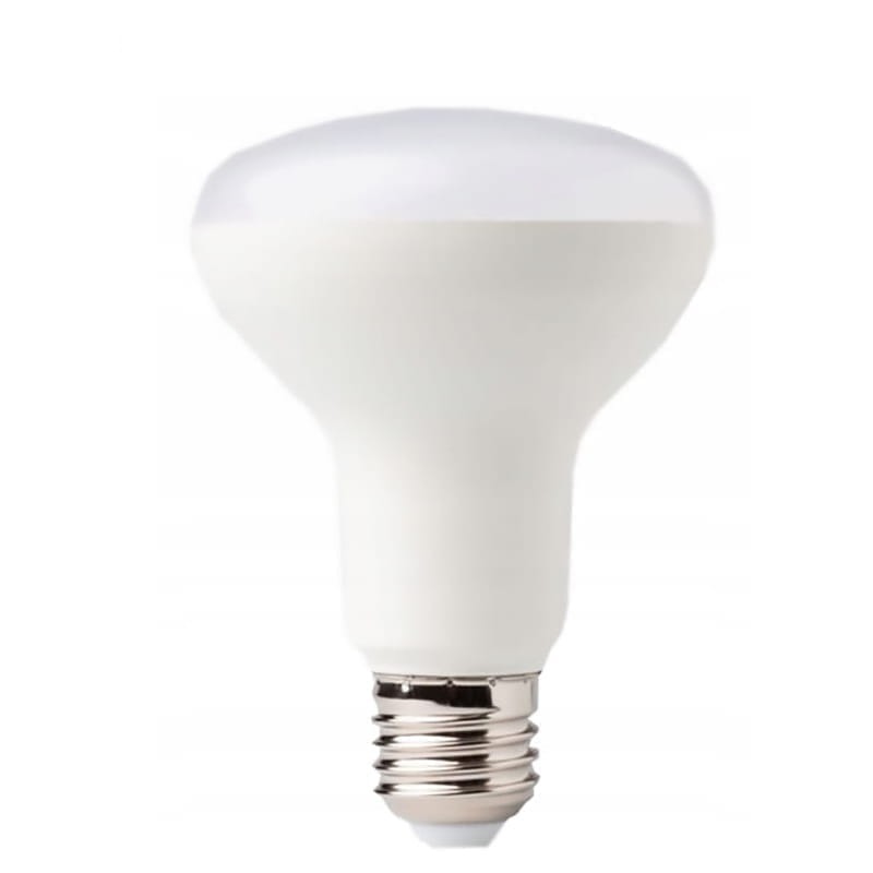 Żarówka LED E27 12W R80 biała zimna