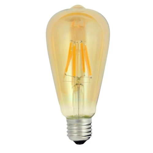 Żarówka LED E27 4W ST64 Filament biała ciepła