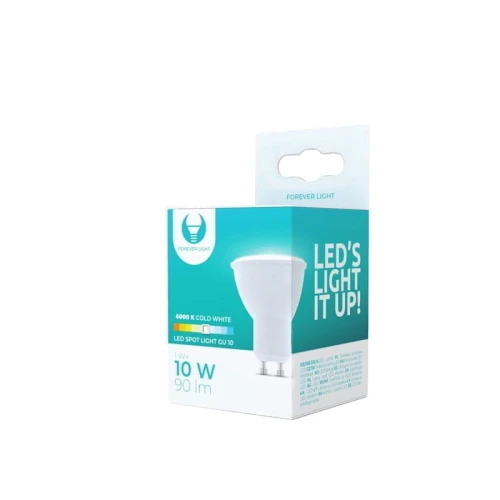 ŻARÓWKA LED GU10 1W  biała zimna F-L