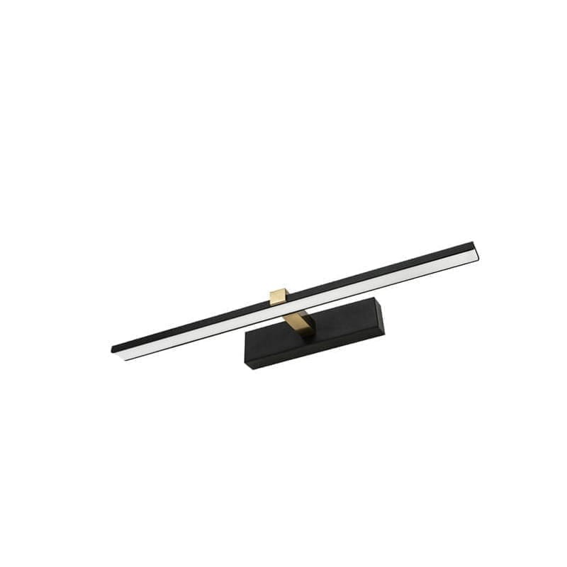 Kinkiet, lampa nad lustro VENUS 8W 40 cm czarno-złota