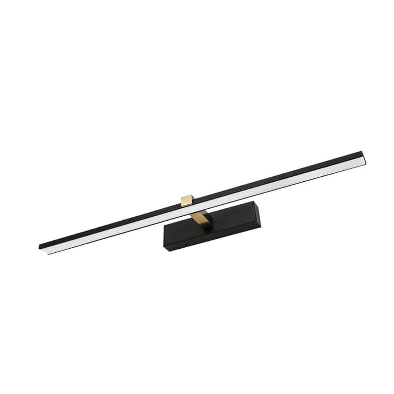 Kinkiet, lampa nad lustro VENUS 12W 60 cm czarno-złota