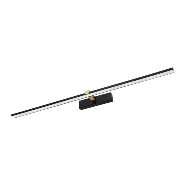 Kinkiet, lampa nad lustro VENUS 18W 90 cm czarno-złota
