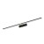 Kinkiet, lampa nad lustro VENUS 24W 120 cm czarna