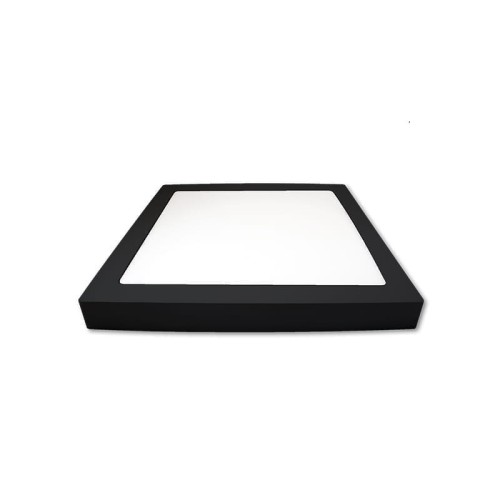 Panel LED PROMA 18W natynkowy kwadrat czarny neutralny 4000K