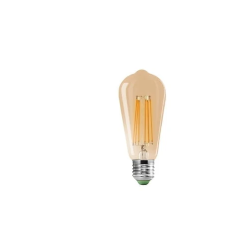 Żarówka LED E27 10W Filament ST64 biała ciepła