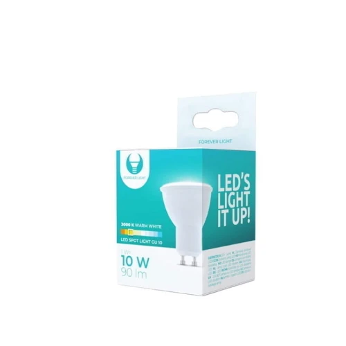 ŻARÓWKA LED GU10 1W  biała ciepła F-L