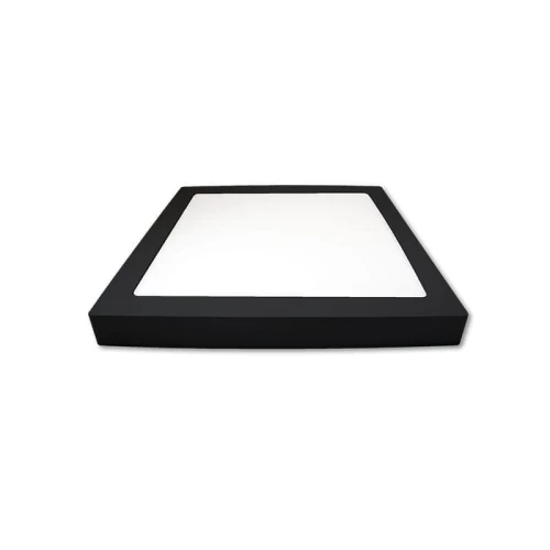 Panel LED PROMA 24W natynkowy kwadrat czarny neutralny 4000K