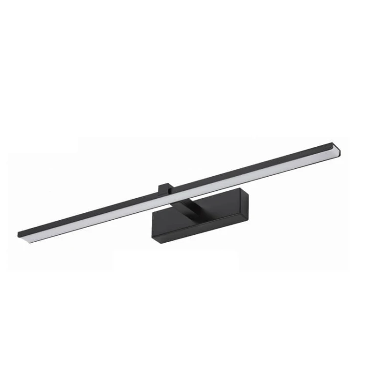Kinkiet, lampa nad lustro VENUS 12W 60 cm czarna