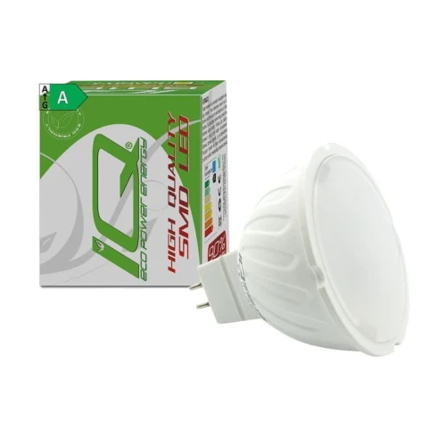 ŻARÓWKA LED MR16, GU5,3 3W 230V biała ciepła