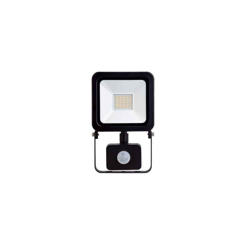 Naświetlacz LED LEDline PHOTON 20W - 4000K czarny z czujnikiem ruchu