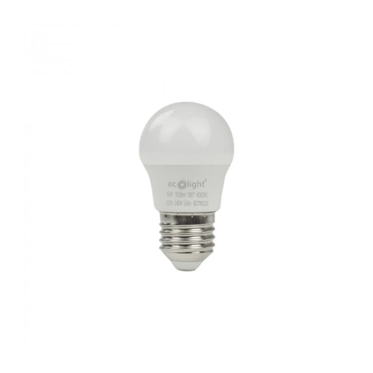 Żarówka LED E27 5W G45 kulka biała neutralna