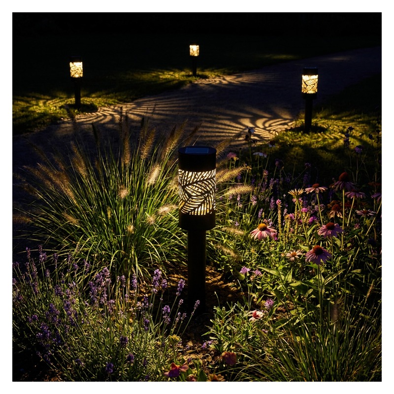 Lampa ogrodowa solarna 40cm CAREX LED 2700K