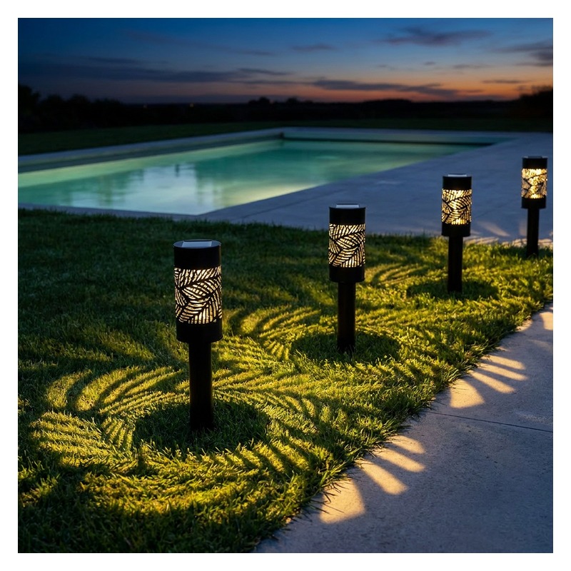 Słupek ogrodowy solarny CAREX 40cm zestaw 5 szt