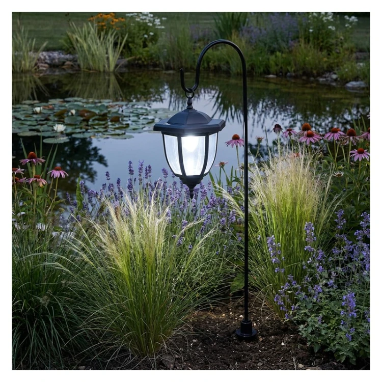 Lampa solarna wisząca DENDRA 78cm zimna biała