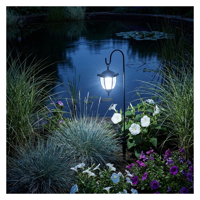 Lampa solarna LED DENDRA IP44 zimne światło