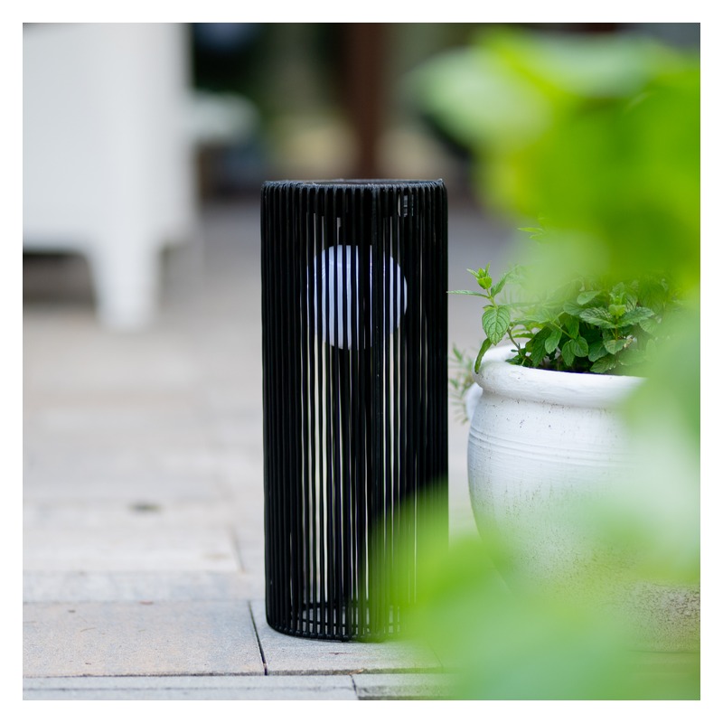 Lampa LED solarna FLORE 40cm ciepła biała
