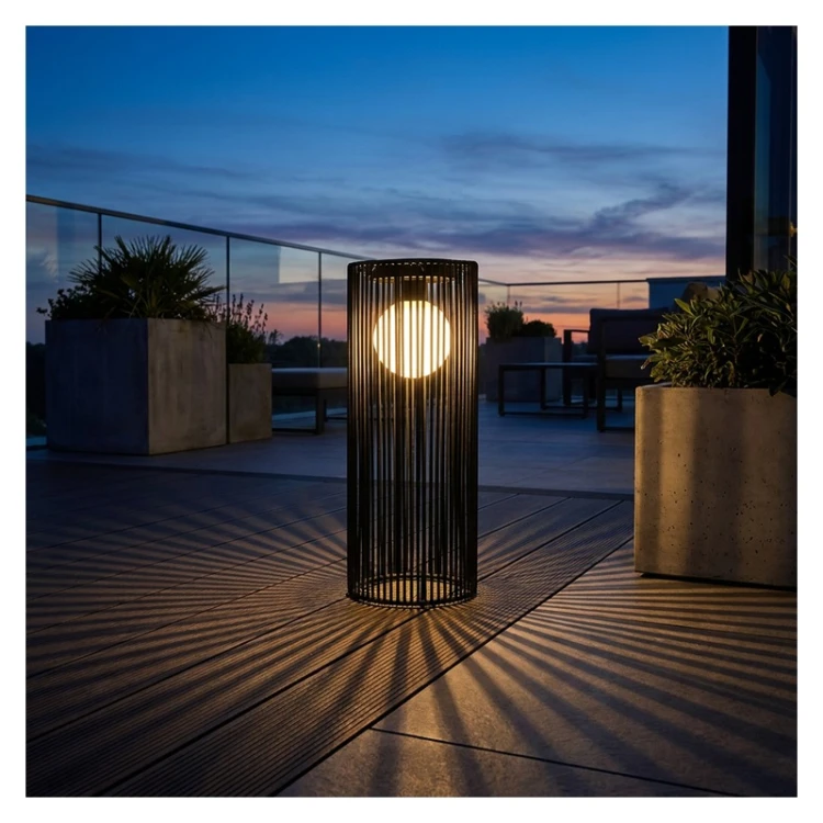 Lampa solarna FLORE IP44 biała ciepła 3000K
