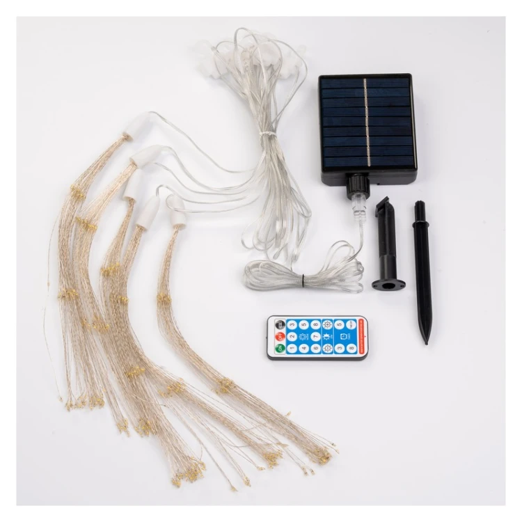 Lampa solarna LED SALAL 3,8m ciepłe światło