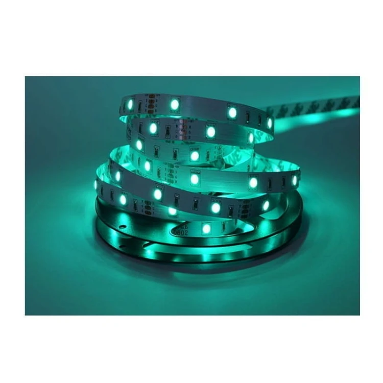 Taśma LED RGB 150SMD5050 niewodoodporna IP20 zielony