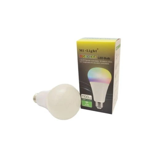 Żarówka LED E27 12W RGB+CCT ze zmienną barwą BC-BZ