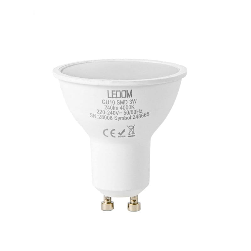 żarówka LED GU10 3W biała dzienna