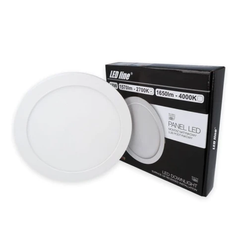 Panel LEDline EasyFix 18W 1570lm 2700K - biała ciepła