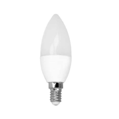 Żarówka LED LEDOM E14 6W biała ciepła świeczka