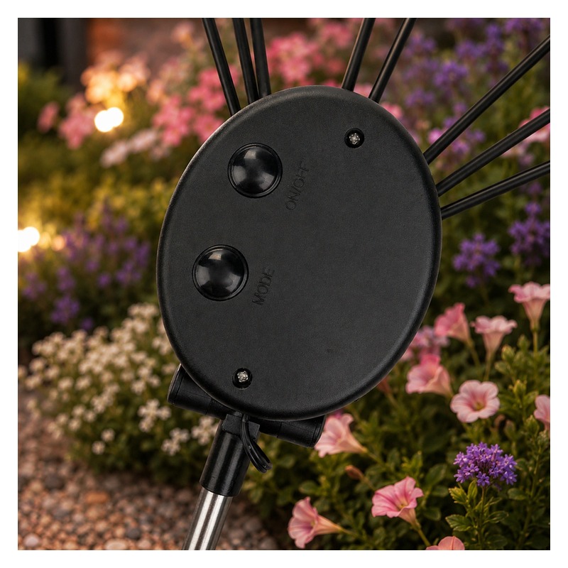 Lampa solarna ALISMA LED ciepłe światło 2 szt.