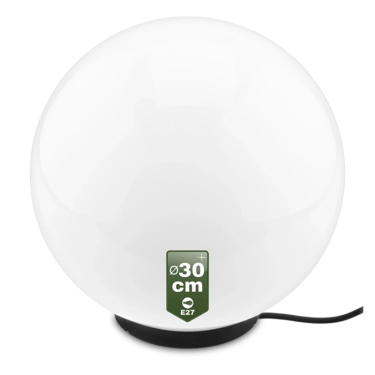 Lampa ogrodowa zewnętrzna 30cm kula LUMIKULA2