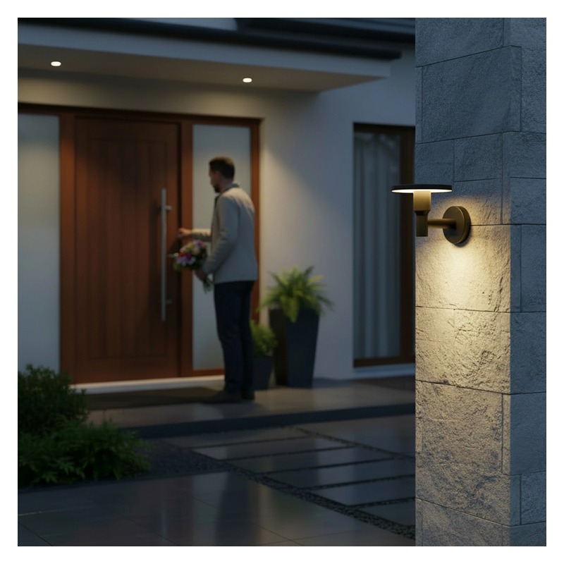 Lampa ogrodowa zewnętrzna LED 12W 3000-6500K CORTUS