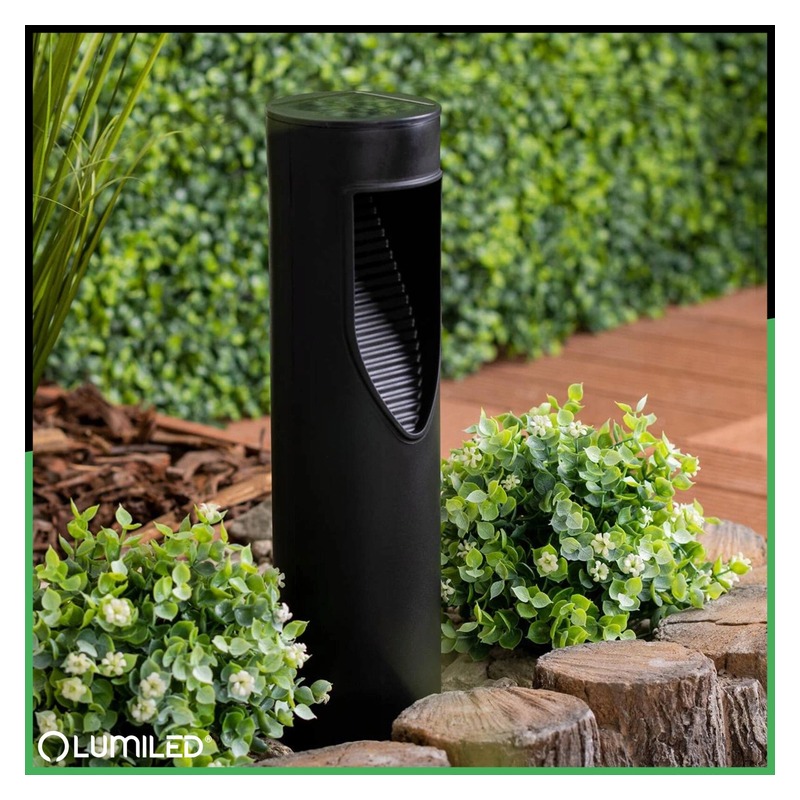 Solarna lampa ogrodowa BURGO 45cm LED 4000K