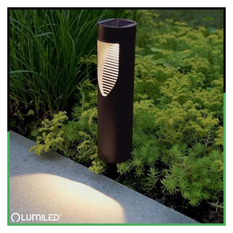 Lampa solarna BURGO 45cm neutralne światło LED