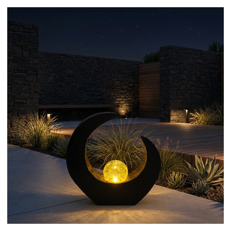 Lampa ogrodowa AURORA ciepła biała 2700K
