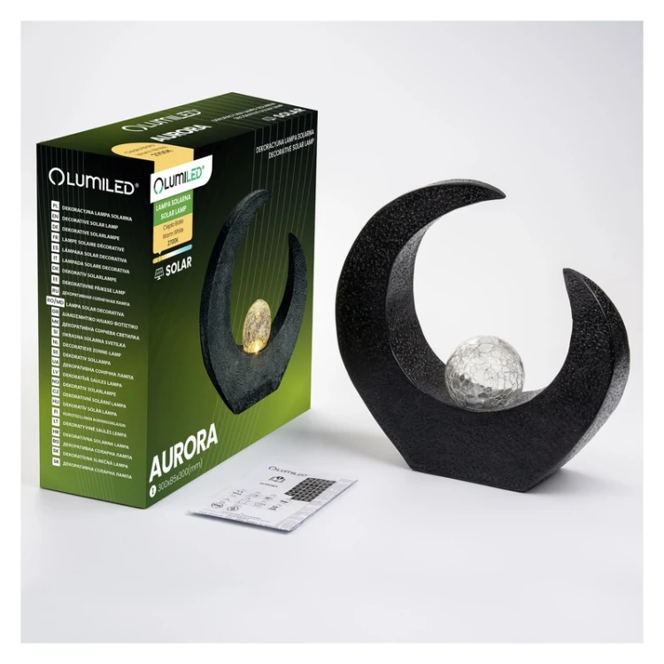 Latarenka solarna AURORA LED do ogrodu