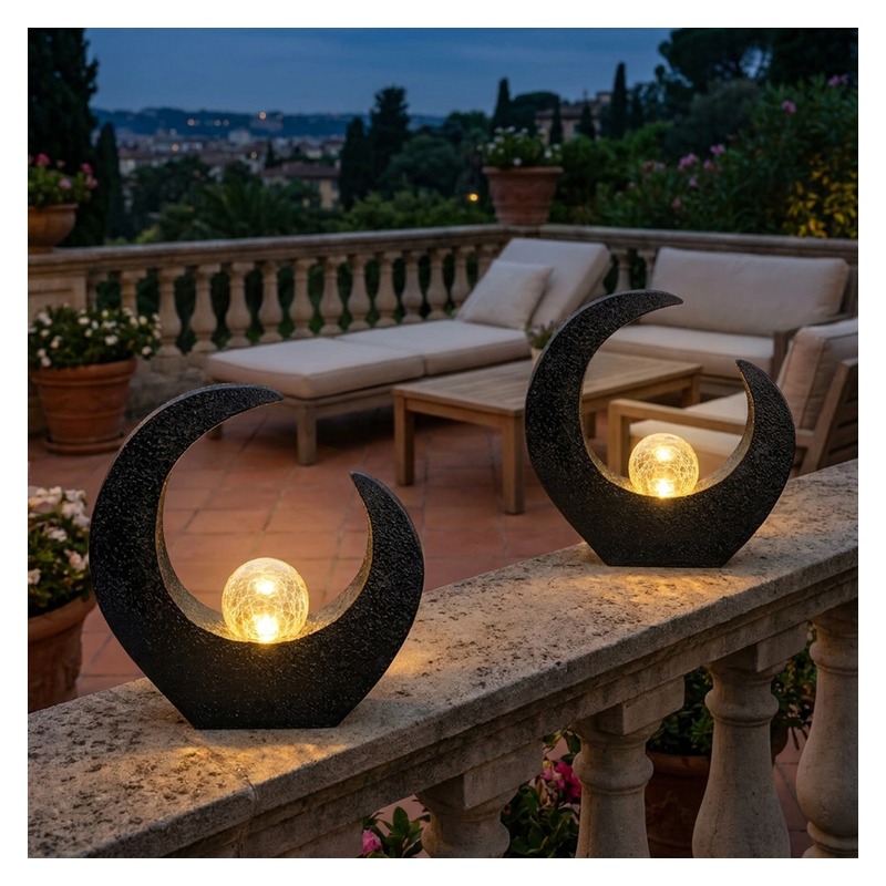 Lampa solarna ogrodowa AURORA IP44 LED