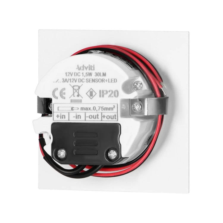 Lampka schodowa DRACO LED biała ciepła 1,5W